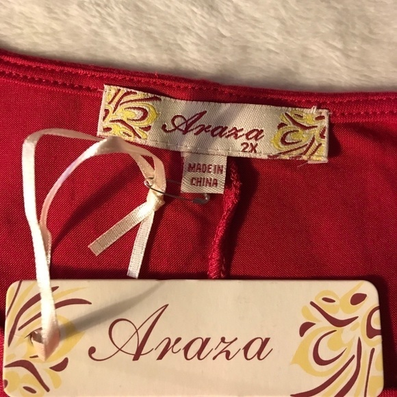 ✅2X Host Pick✅ Women’s Araza Tunic Top, Size 2X - Picture 4 of 7